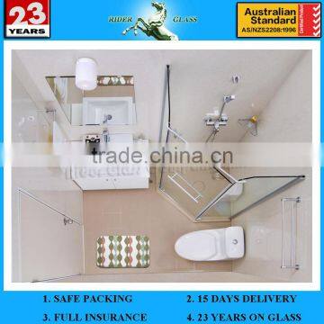 10MM-12MM Rectangle Style Sliding Door Shower Room Glass Supply photo-5