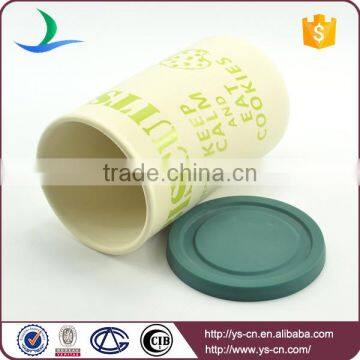 Wholesale Ceramic Modern Long Round Canister, Giant Canisrer photo-3