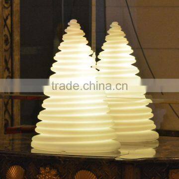 Christmas Ornaments LED Glowing Tower Lamp Led Christmas Tree Decorations USB Rechargeable Used Indoor/outdoor photo-5
