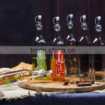 10.50Z Clear Glass Oil Bottle Glass Jar photo-2