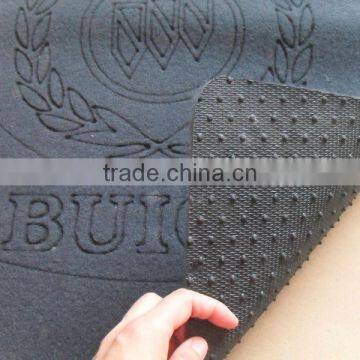 PVC composite car mat