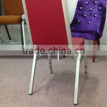 Wholesale Strong Stackable Aluminum Hotel Chair price steel banquet chair