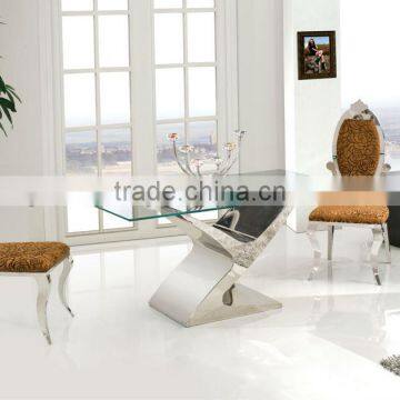 B354 Cheap Stainless Dining Chairs for Sale photo-3