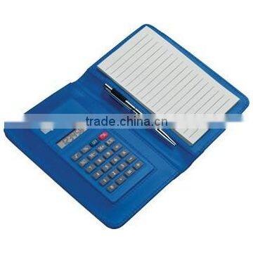 Promotional Colorful Calculator With Notepad With High Quality