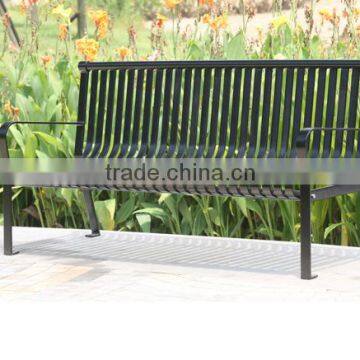 Arlau Outdoor Steel Iron Benches for Public Park photo-2
