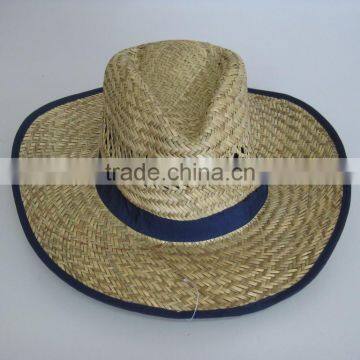 Hollow straw hat