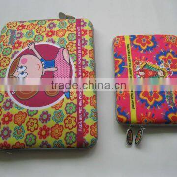Laptop bag with transfer printing