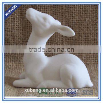 Mini Deer White Ceramic Deer Figurine photo-6