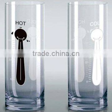 Custom Made Tall Color Changing Glass Mug for Drinking photo-2