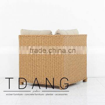 Camden Wicker Corner Bench - Vietnam Furniture - Patio Wicker Furniture photo-4