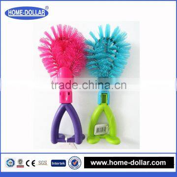 kitchen tool round universal folding pp vegetable brush