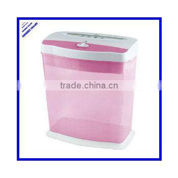 Office plastic mini manual colorful paper shredder