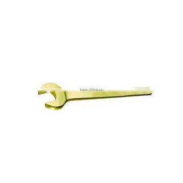 al-cu alloy sinle open end wrench /spanner explosion proof