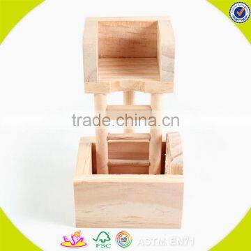 2017 New Design Wooden Amusement Facilities for Hamster Mini Wooden Amusement Facilities for Hamster W06F027 photo-6