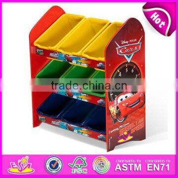 2015 New Kids Wooden Storage Cabinet,popular Children Wooden Storage Cabinet Toy,hot Sale Multifunction Wooden Toy Box W08C009 photo-2