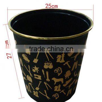 BEAUTIFULL DESIGN CHEAPEST DUSTBIN/TRASHCAN WITH GOOD QUALITY IN MAINLAND CHINA