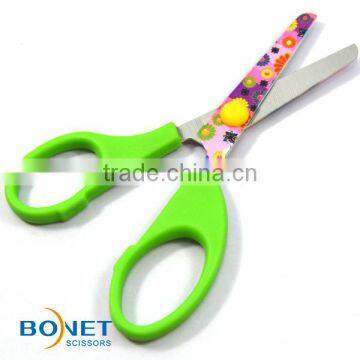 SSC0050 5-1/4" Colorful Blades School Stationery China Scissors photo-2