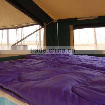 Tents Camping Utility Military Camper Trailer Tent Awning With Aluminum Poles photo-4