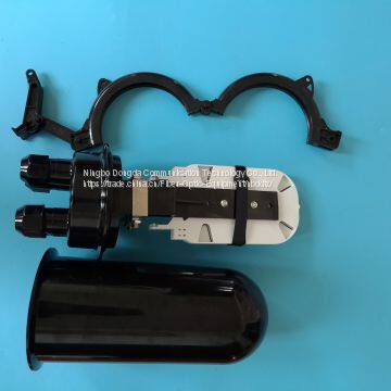 Optical fiber splicing box