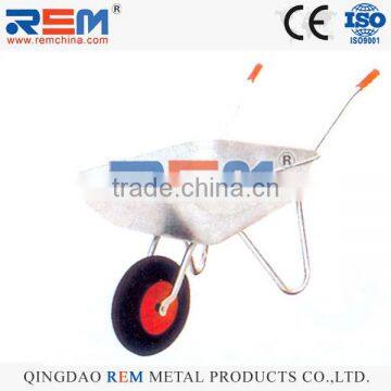 WB5206 Rem Garden Plastic Wheelbarrow 60L With Poly Tray PP Material Green photo-2