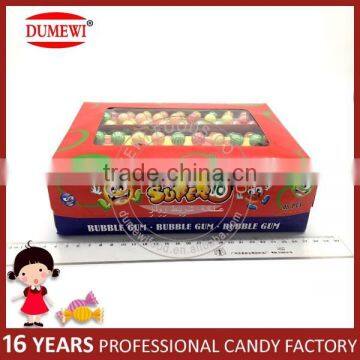 Gum Ball Halal Watermelon Round Bubble Gum