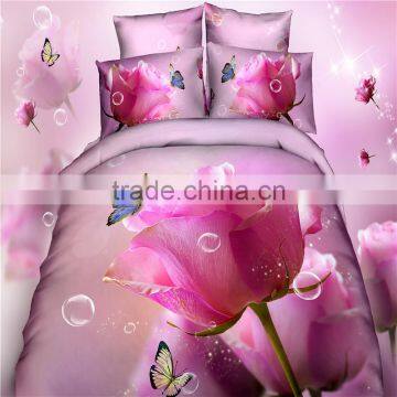 Mickey Mouse Queen Cartoon 3d 100% Cotton Bedding Sets 4pcs Include 1pc Duvet Cover 1pc Bed Sheet 2 Pcs Pillowcases for Kids. photo-2