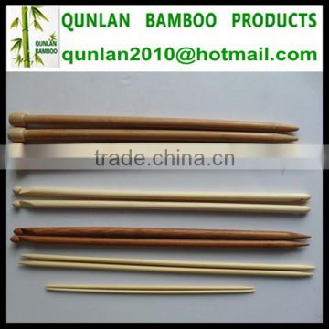 Natural Bamboo Double Crochet Needle