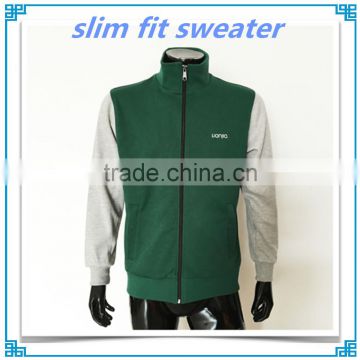 high quality custom slim fit hoodie sweater man