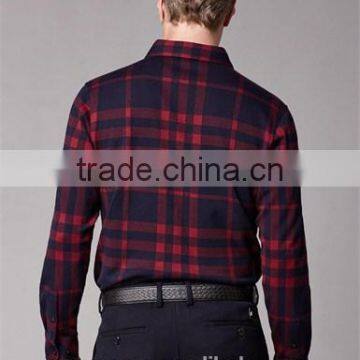 New Design Buffalo Plaid Cotton Men Shirt BSL0064 photo-2