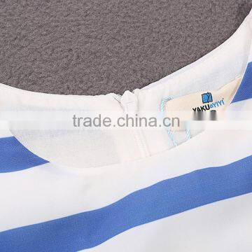 YAKUYIYI Girl Multi Color Dog Printed Sleeveless Flaring Dress photo-2