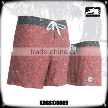 Summer Beach Wholesale T/C Spandex Men's Digital Printed Mens Swim Shorts