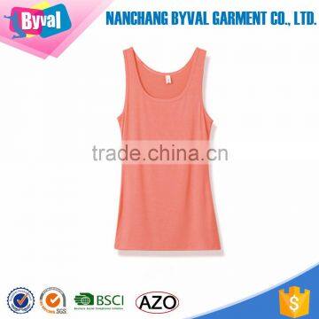 Modal cotton girls yogo tank top u neck base shirts gym vest athletic singlets wholesale