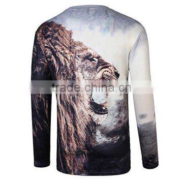 Space Galaxy Universe Printed Long Sleeve T Shirt Men's Full Sublimation Printed T-Shirt Fashion 3D Printed T Shirt Wholesale photo-6