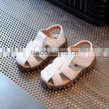 S16882A Wholesale 2017 Leather Boys Sandals photo-2