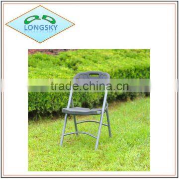 Outdoor Blow Mould Folding Chair,colourful Folding Chair for Wedding Use photo-2