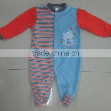 Baby Micro Polar Fleece Rompers / Baby Pajamas/Baby Clothes