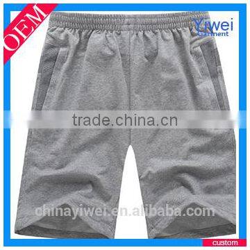 custom 100% cotton mens running shorts