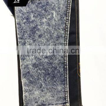 Wholesale brand name trouser types of denim material fabric