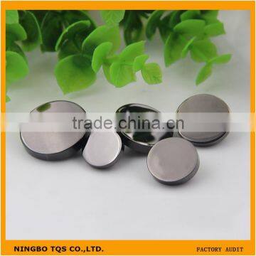 High Quality Gold Black 11.5mm-30mm Size Flat Coat Shirt Custom Metal Buttons For Coats