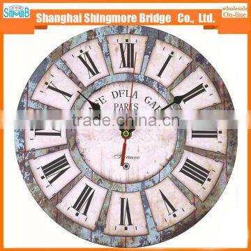 China Cheap Wholesale High Quality Decoration Round Wall Clock photo-4
