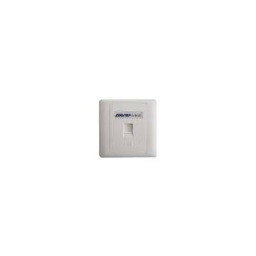 Single Port Wall Plate