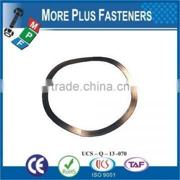 Made in Taiwan Bearing Carbon Steel Extension Tube Forend Wave Spring Washer photo-2