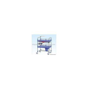 hospital Instrument trolley medical trolley