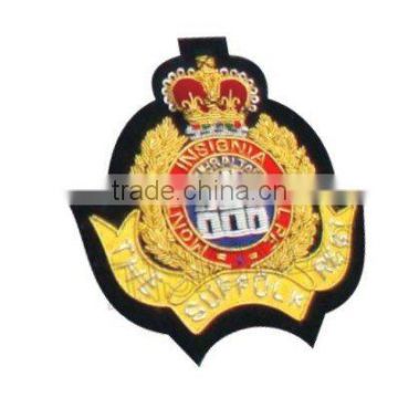 The Suffolk Regiment Blazer Badge