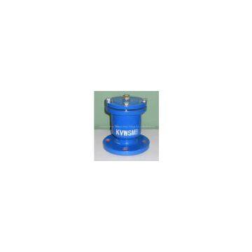 Single ball air valve