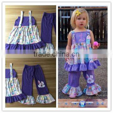 2017 Latest Design Summer Baby Girl Halter Flower Printing Romper photo-5