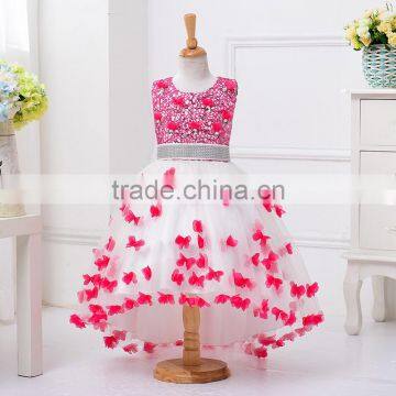 Lovely Princess Sleeveless Appliques Pageant Wedding Bridesmaid Flower Girl Dress