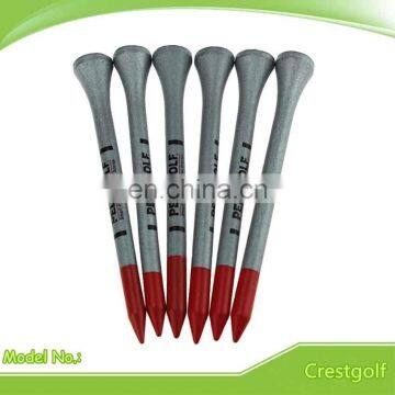 China Cheap Wood Golf Tees Custom Big Size Logo Wood Golf Tees