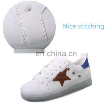 Unisex Flat Sports Luminous Dancing Night Running Couple Sneakers LED Light Shoes photo-5