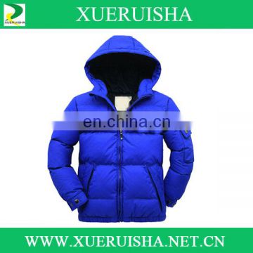 winter mens classical down jacket with waterproof cover